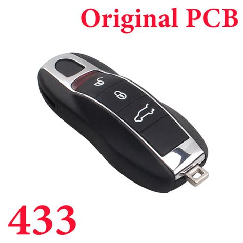 3 Buttons 433 MHz Remote Key For Porsche With Original PCB Uujxx