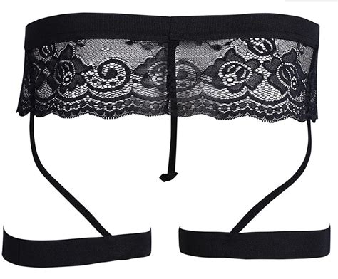 Lace Floral Thong Bikini For Men Sissy Pouch Crossdress Boxers Briefs G String Bikini Crossdress