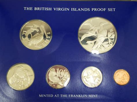 Yahoo オークション 26817 THE 1975 COINAGE OF THE BRITISH VIRGIN