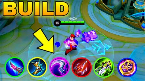 CHOU BEST BUILD 2021 NEW UPDATE DAMAGE ONE HIT GAMEPLAY MLBB