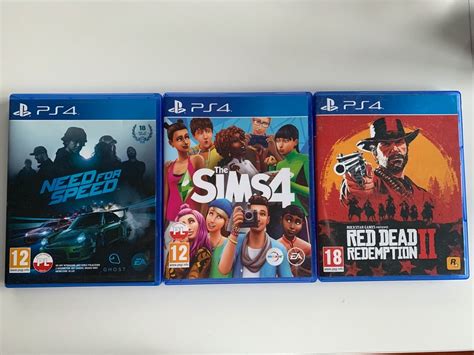 Ps4 Need For Speed The Sims 4 Red Dead Red 2 Kraków Kup Teraz Na Allegro Lokalnie