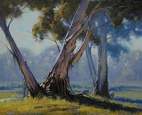 Australian Gums Painting By Graham Gercken Fine Art America