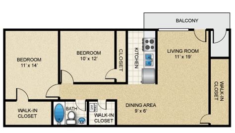 Floorplans | Creekside Apartments