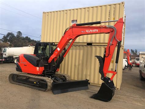 Kubota Kx080 Hydraulic Pin On Excavator Thumb W Hoses Showtime Fab