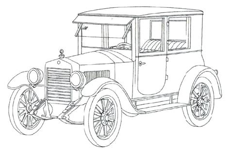 Classic Cars Coloring Pages | donatecarus. | Cars coloring pages