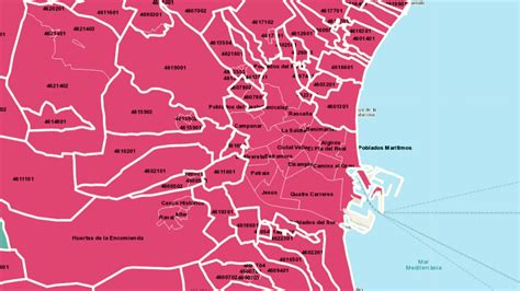Mapa De Las Zonas Tensionadas Del Alquiler En Valencia Con La Nueva Ley
