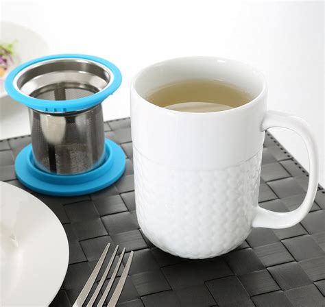 Amazon Tea Infuser Mug Free Silicon Tea Bag Loose Leaf Tea