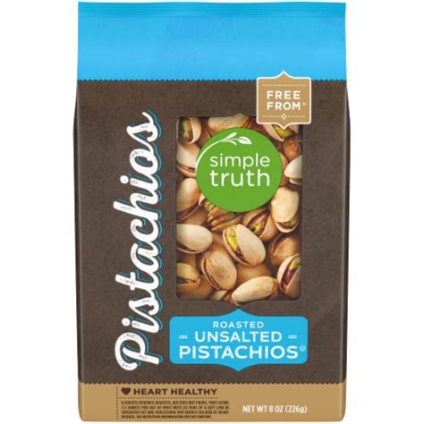 Simple Truth® Roasted & Unsalted Pistachios, 8 oz - Fry’s Food Stores