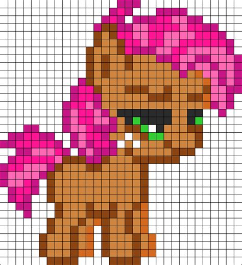 Mlp Babs Seed Kandi Pattern Pony Bead Patterns Perler Bead Art