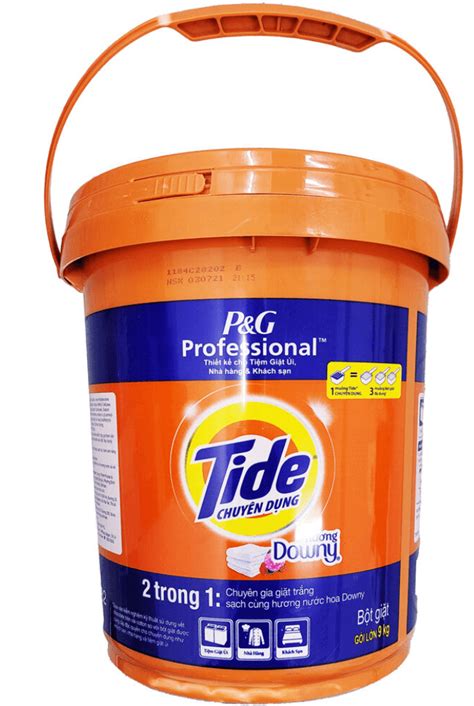 Tide With Downy Detergent Powder 9kg Bucket Cash N Carry