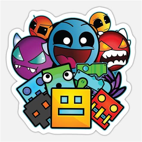 Geometry Stickers | Unique Designs | Spreadshirt