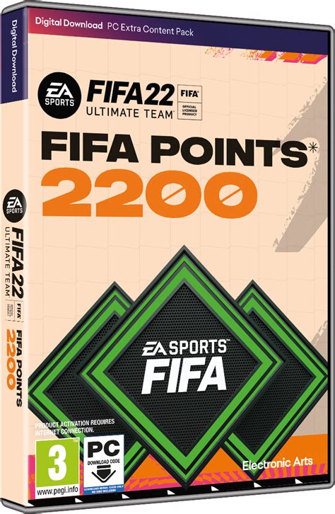 Fifa 22 2200 Fut Points Pc Xzone Cz