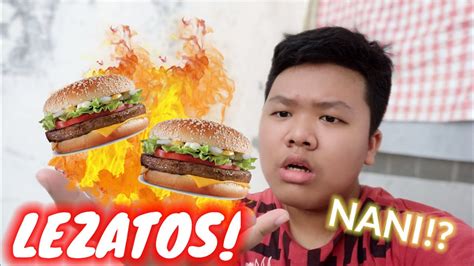 Cara Membuat Burger Lezatos Murah Enak Dan Lezat Youtube