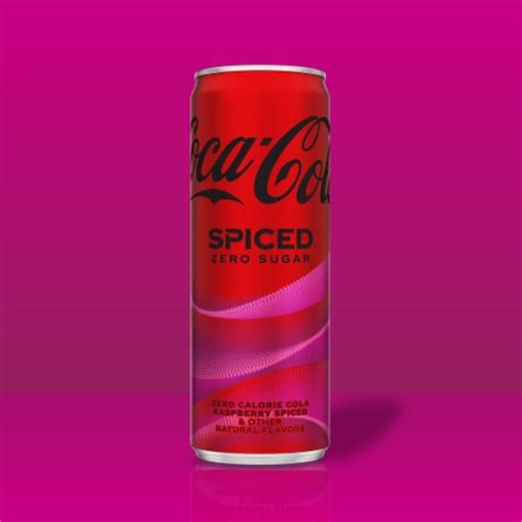 Coca Cola Zero Sugar Spiced Raspberry Soda Can Fl Oz Pick N Save