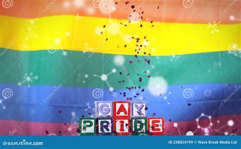 Animation Of Gay Pride Text Over Rainbow Lgbt Flag Stock Video Video Of Video Bisexual