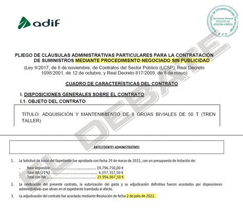 El Gobierno Adjudica A Dedo Un Contrato De 23 9 Millones A La Ex