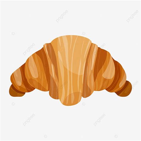 An Orange Croissant On A White Background Food Dessert Pastry Png