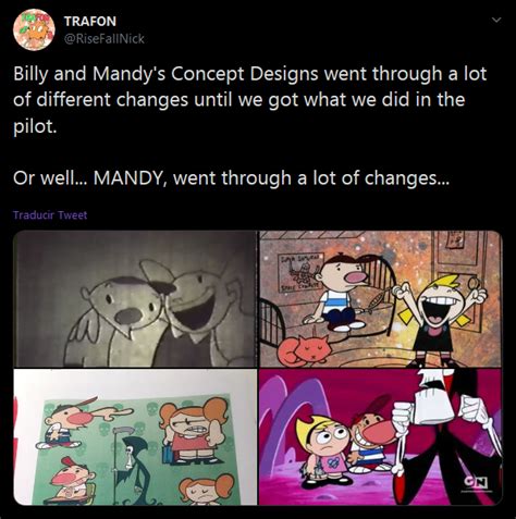 Billy And Mandys Concept Designs Went Through A Lot Of Different