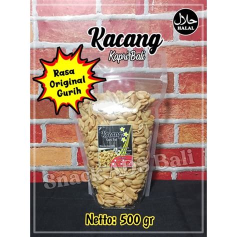 Jual Kacang Kapri Bali Rasa Original Pedas Manis Oleh Oleh Khas