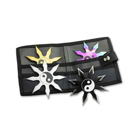 Yin Yang Shuriken Set Yinyang Ninja Stars Yin Yang Throwing Star