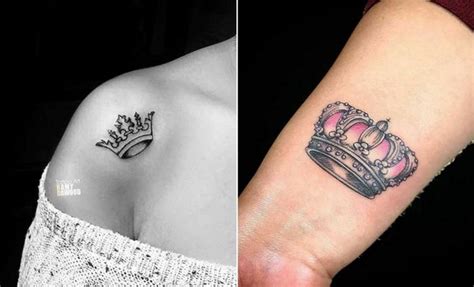 Creative Crown Tattoo Ideas For Women Stayglam Crown Tattoos For