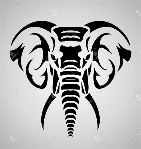 Elefante Tribal Elephant Art Tribal Elephant Tribal Animal Tattoos