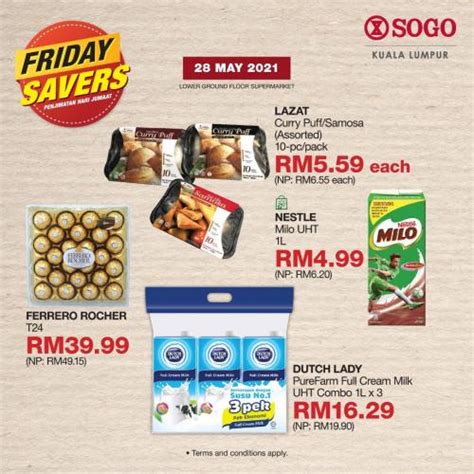 May Sogo Supermarket Friday Savers Promotion Everydayonsales