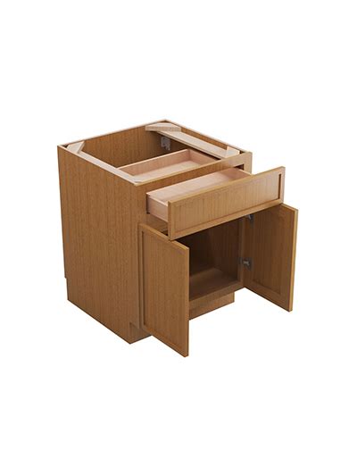 PS B24B Petit Sand Shaker 24 1 Drawer 2 Door Base Cabinet