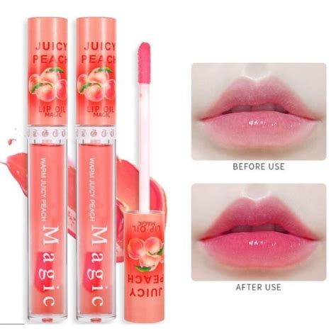 Murah Juicy Peach Magic Lip Oil Hasaya Girl Lazada Indonesia