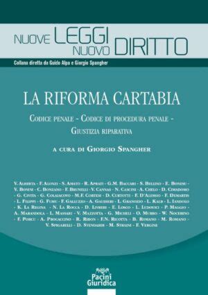 La Riforma Cartabia Spangher Libreriapirola It