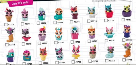 Комплект из 24 игрушек 'Петшопы из мешка', серия 3/14, Littlest Pet ...