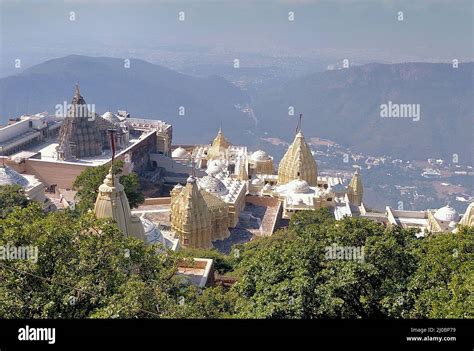 Temple on Girnar Hill Stock Photo - Alamy