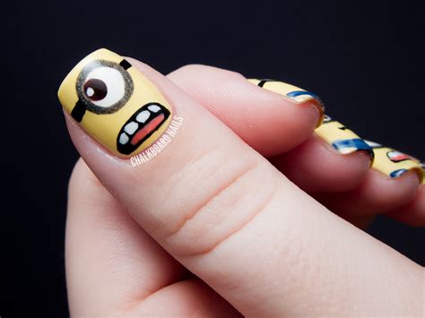 Beauty Tutorials By Dgb How To Minions Nail Art Tutorial