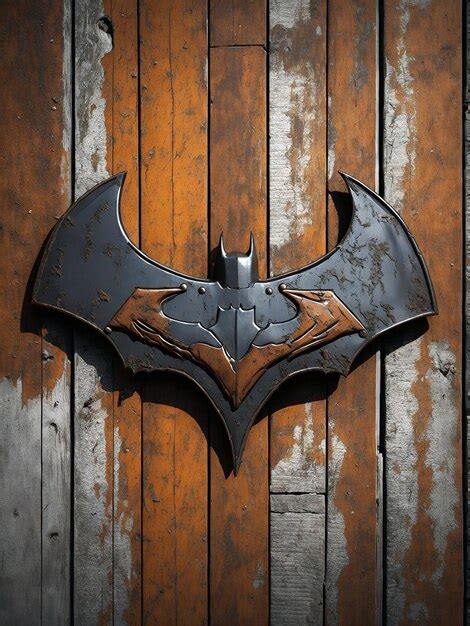 Premium AI Image | batman arkham knight batman logo wallpaper