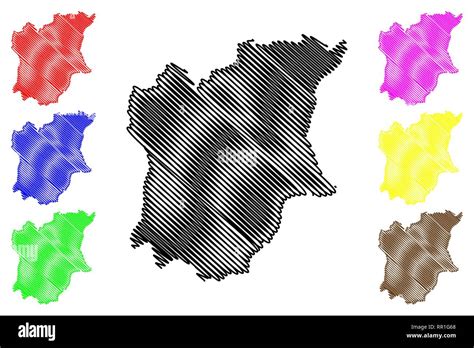 Osun State Subdivisions Of Nigeria Federated State Of Nigeria Map Vector Illustration