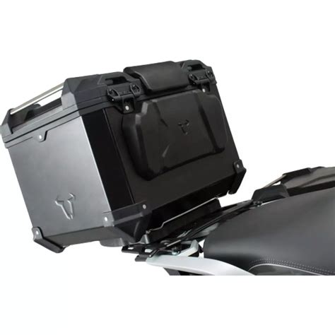 Dosseret Passager Pour Top Case SW Motech Trax Adventure Noir