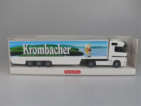 Wiking H Mb Actros Sattelzug Krombacher Neu Gearontologist