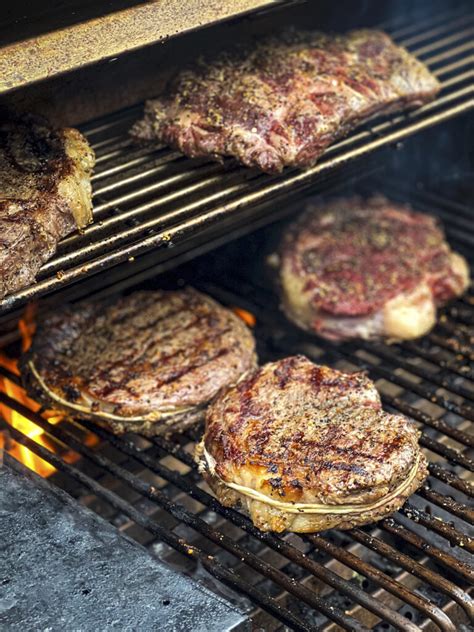 Hand Cut Hickory Smoked Ribeye Steaks Grilling Grandma