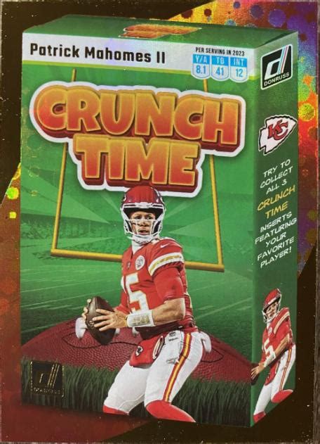 Patrick Mahomes II CT 1 Prices 2023 Panini Donruss Crunch Time