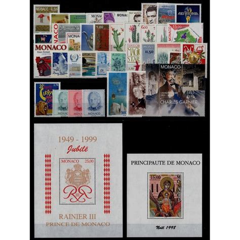 Monaco Annata Completa V Bf Mnh