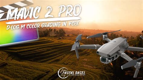 DJI Mavic 2 Pro D Log M Color Grading In FCPX Drone Video Editing