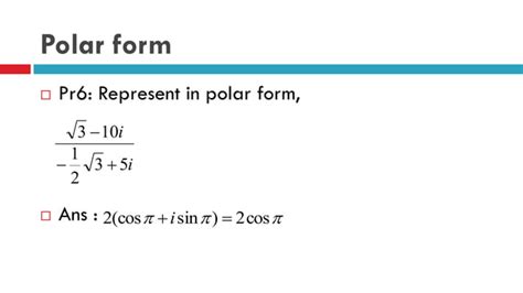 Complex Numbers And Functions Complex Differentiation Ppt