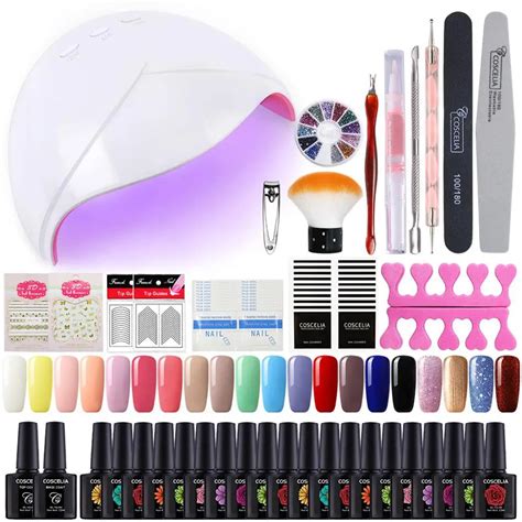 COSCELIA 20 предметов в партии, для детей гель Лаки 10 мл набор гель ...