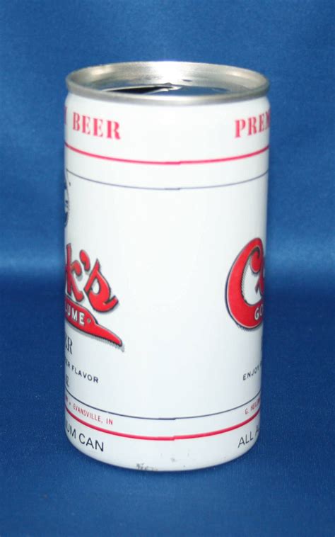 Vintage Cooks Goldblume Beer Can Pull Tab Aluminum G Heileman Brewing