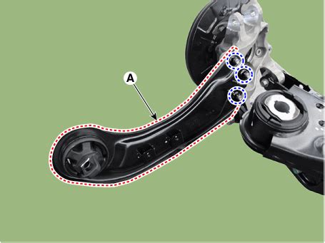 Hyundai Santa Fe Rear Cross Member Repair Procedures Rear