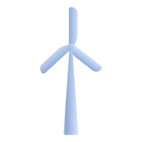 Premium Vector Wind Turbine Icon Cartoon Of Wind Turbine Vector Icon