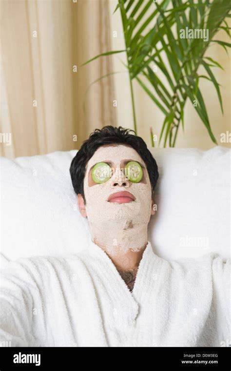 Cucumber Face Mask Men