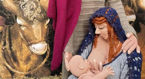 Il Presepe A Uncinetto Mila Metri Di Filo Tra Fede E Passione