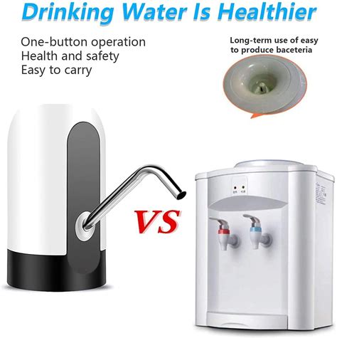 YOMYM Automatic Water Dispenser Refillable Drinking Water Bottle