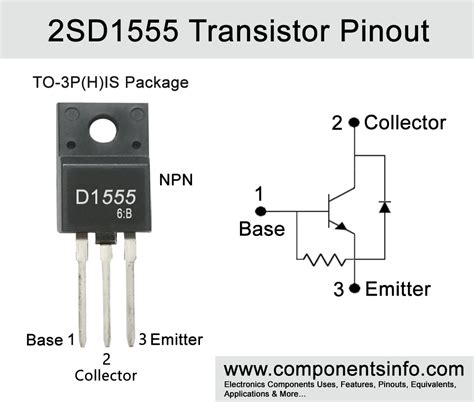 D Transistor Pinout Equivalent Applications Features And Other